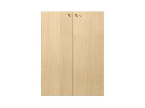 【組キャン】fantoni収納庫専用 木製扉 下置き用高さ120cm 鍵付 (ファントーニ )7
