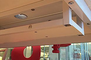 フリーアドレスデスク マルチパーパス テーブル 幅120cm用天板 配線収納付4