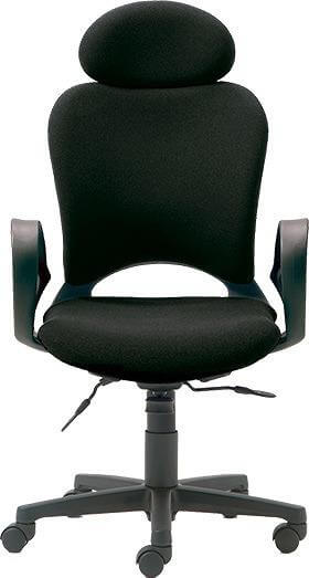 オフィスチェア  パソコンチェア chair OC/チェアOC ループ肘 ヘッドレスト付