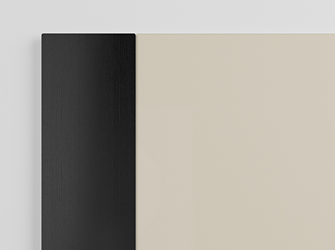 CHAT board クラシッククラフテッド ブラックアッシュ 89.5×69.5cm3