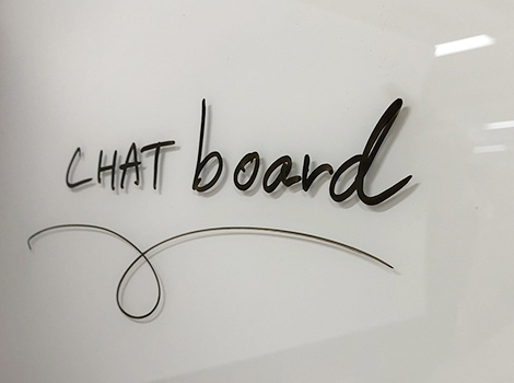 CHAT board クラシッククラフテッド ブラックアッシュ 89.5×69.5cm5