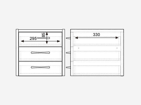 【アウトレット】キューブコンポ用 収納ボックス 小 2個セット (収納 棚 飾り棚)10