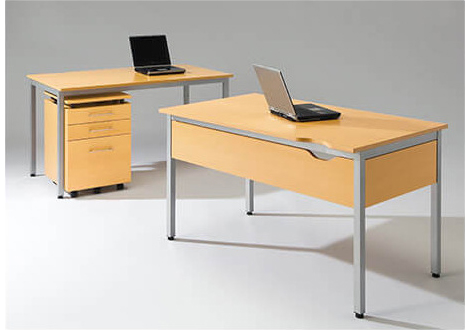 オフィスデスク パソコンデスク CL  テーブル  幅100 奥行き60 高さ70cm3