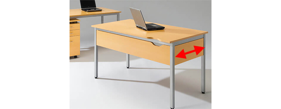オフィスデスク パソコンデスク CL  テーブル  幅100 奥行き60 高さ70cm7