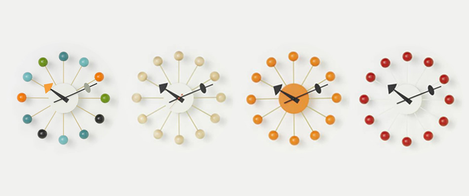 Vitra ボール クロック カラー