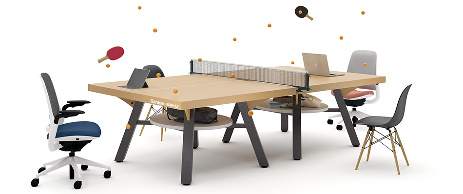 ピンポンワークテーブル