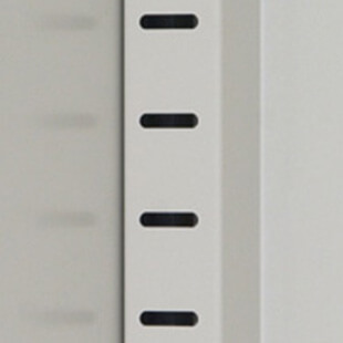 スチール製書庫 収納庫 両開き保管庫 上置き用 W70xD45xH75cm キャビネット6