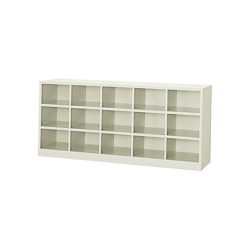 シューズボックス 15人用 5列3段 オープンタイプ ( 靴箱 靴入れ 収納