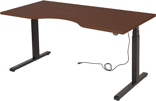 電動昇降デスク デスクHT M型 木製テーブル 幅150 奥行75cm の通販 