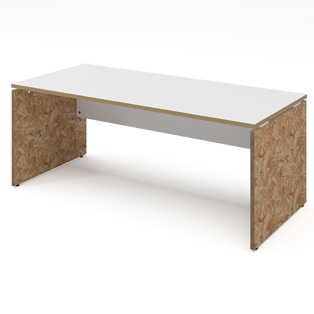 AFデスク OSB脚タイプ 幅180×奥行80×高さ70cm (オフィス パネル脚) の