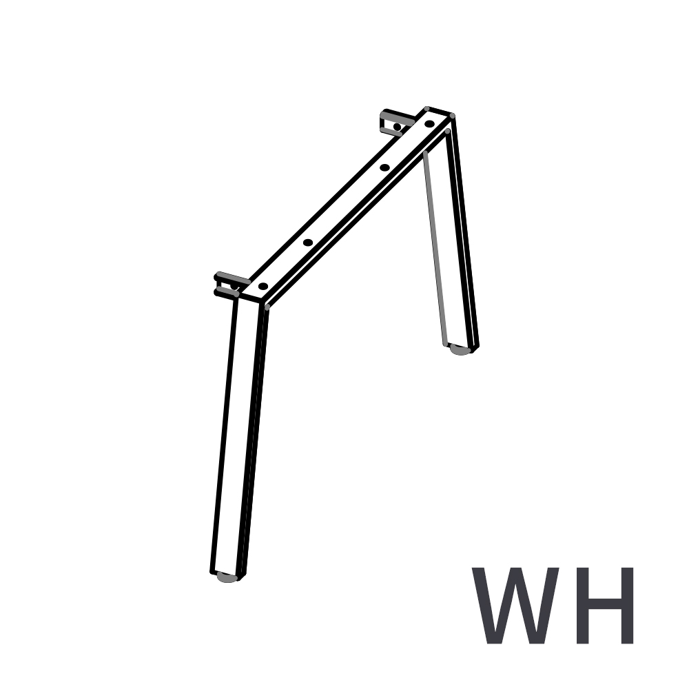 脚スラント(WH)