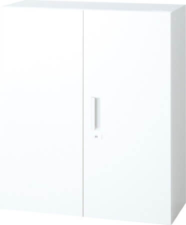 収納家具 スチール製 システム収納L6 収納庫 両開き保管庫 幅90 奥行40 