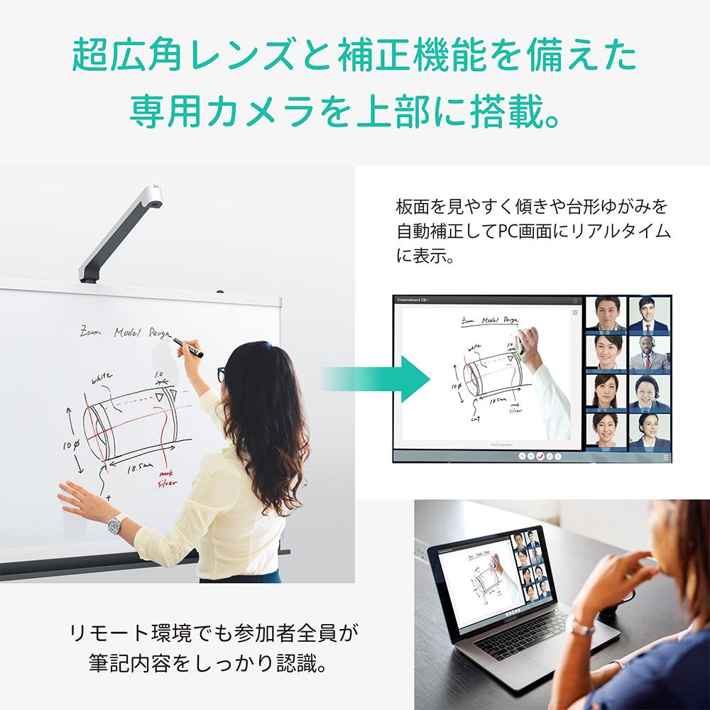 PLUS CreativeBoard CB+ Y字脚タイプ 板面幅160×高さ90cm