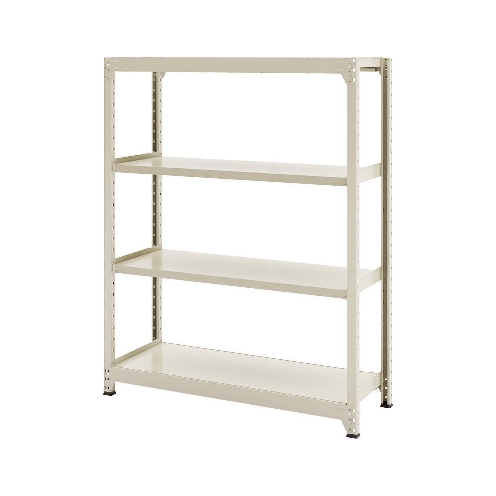 連結ラックFS 本体 スチール棚 4段タイプ 幅123×奥行45.2×高さ149.7cm