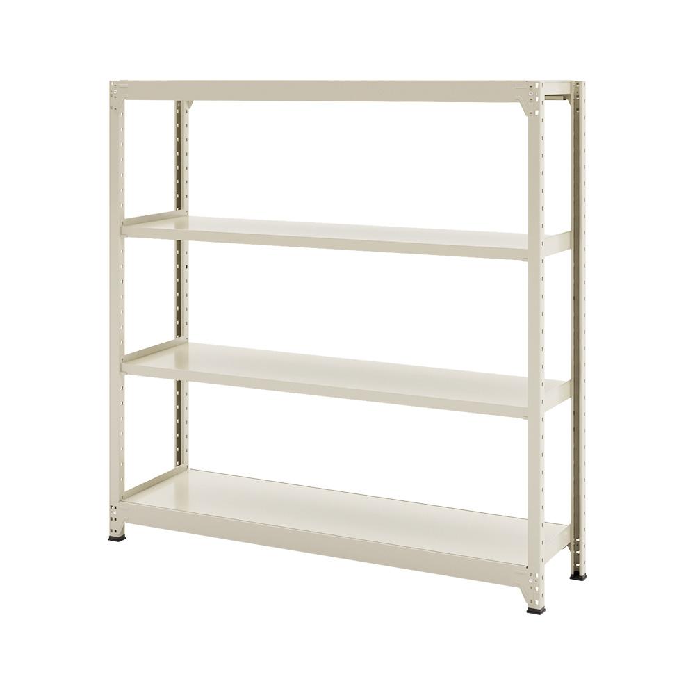 連結ラックFS 本体 スチール棚 4段タイプ 幅153×奥行45.2×高さ149.7cm