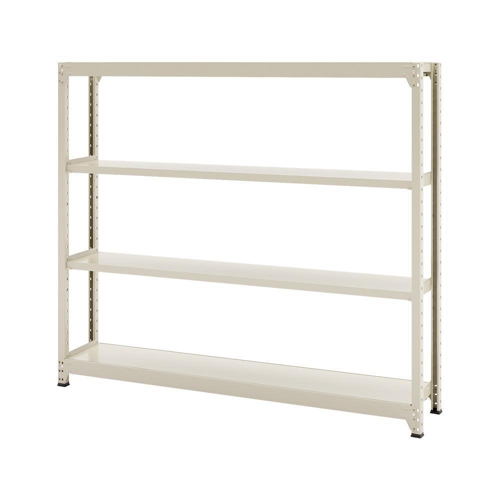 連結ラックFS 本体 スチール棚 4段タイプ 幅183×奥行30.2×高さ149.7cm