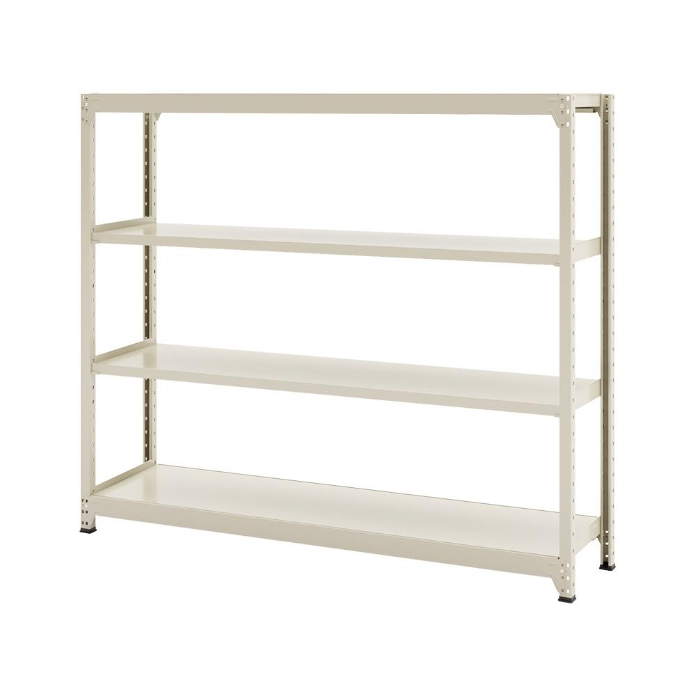 連結ラックFS 本体 スチール棚 4段タイプ 幅183×奥行45.2×高さ149.7cm