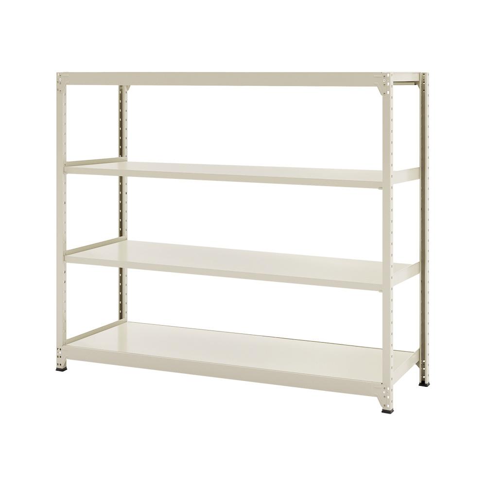 連結ラックFS 本体 スチール棚 4段タイプ 幅183×奥行60.2×高さ149.7cm