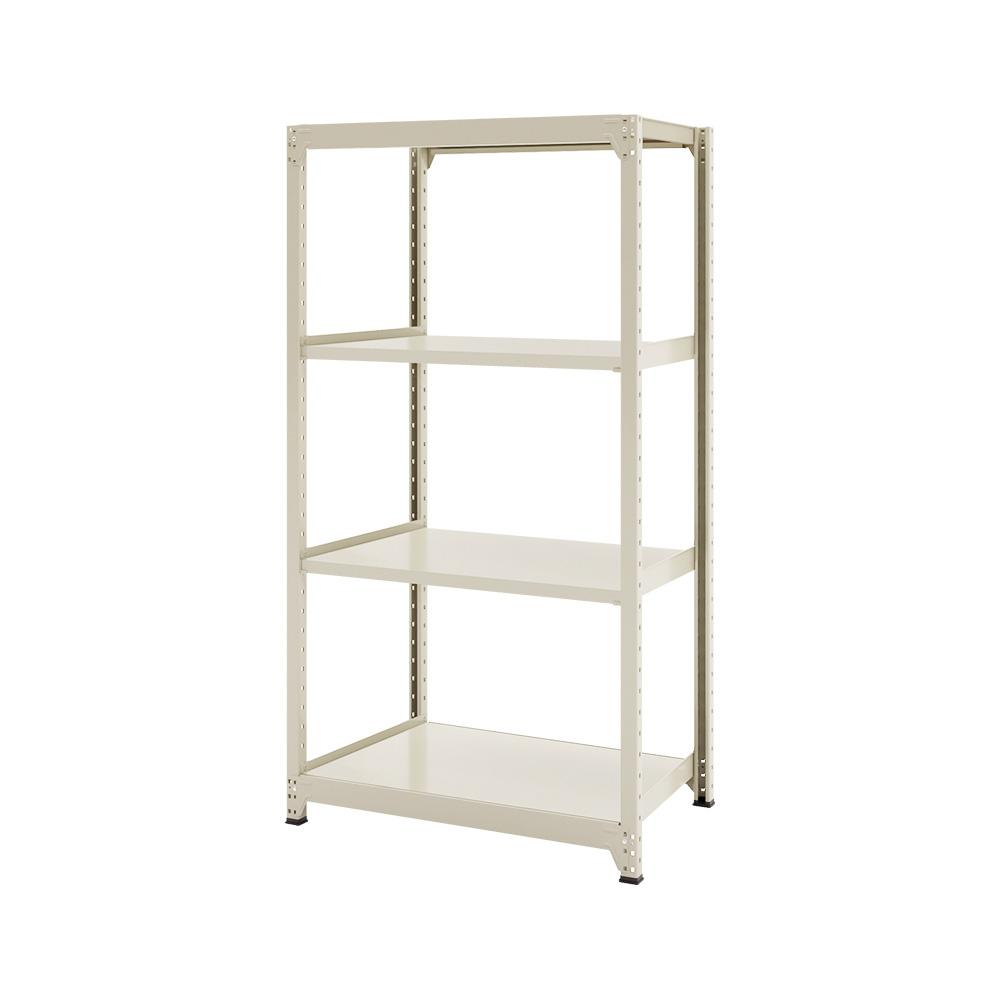 連結ラックFS 本体 スチール棚 4段タイプ 幅93×奥行60.2×高さ179.7cm