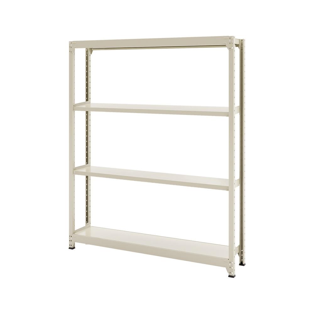 連結ラックFS 本体 スチール棚 4段タイプ 幅153×奥行30.2×高さ179.7cm