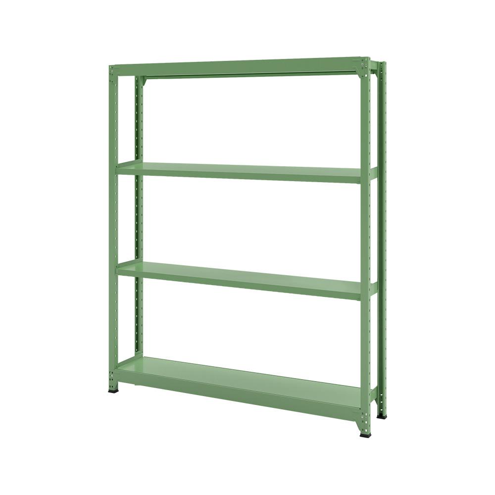 連結ラックFS 本体 スチール棚 4段タイプ 幅153×奥行30.2×高さ179.7cm