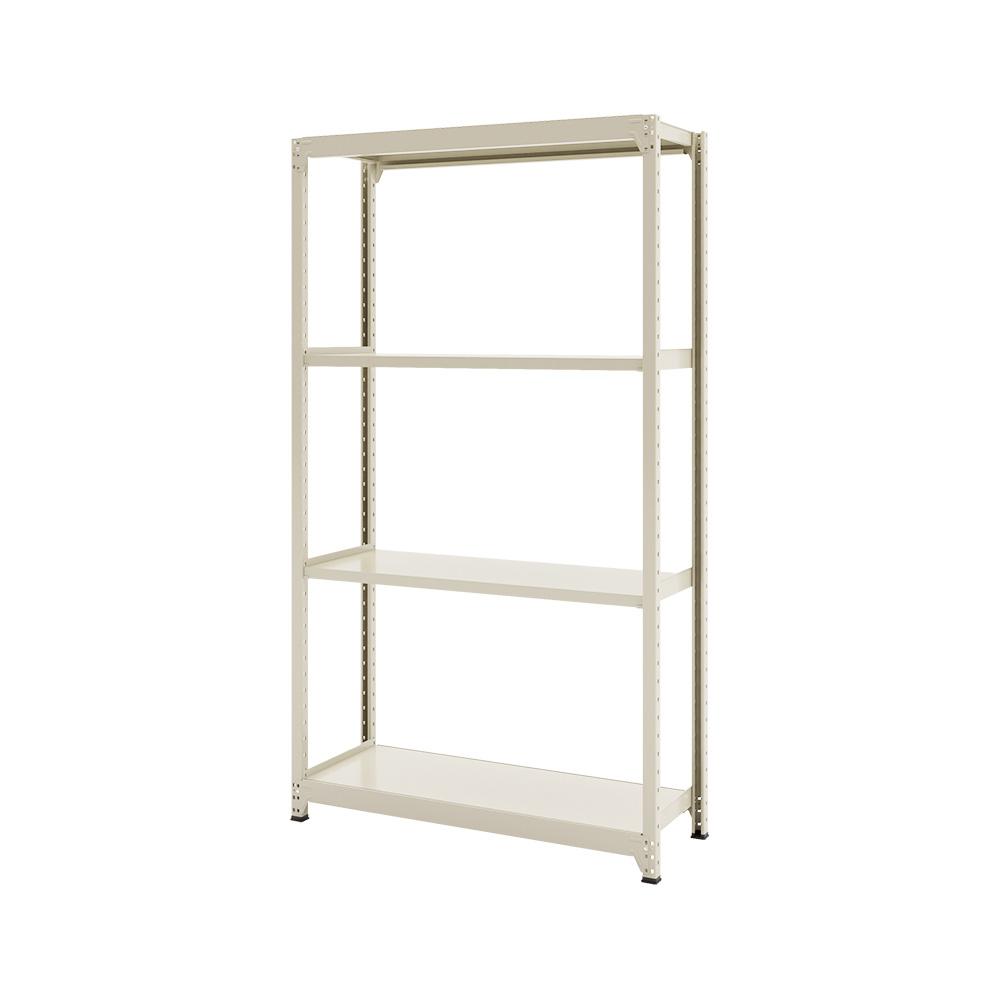 連結ラックFS 本体 スチール棚 4段タイプ 幅123×奥行45.2×高さ209.7cm