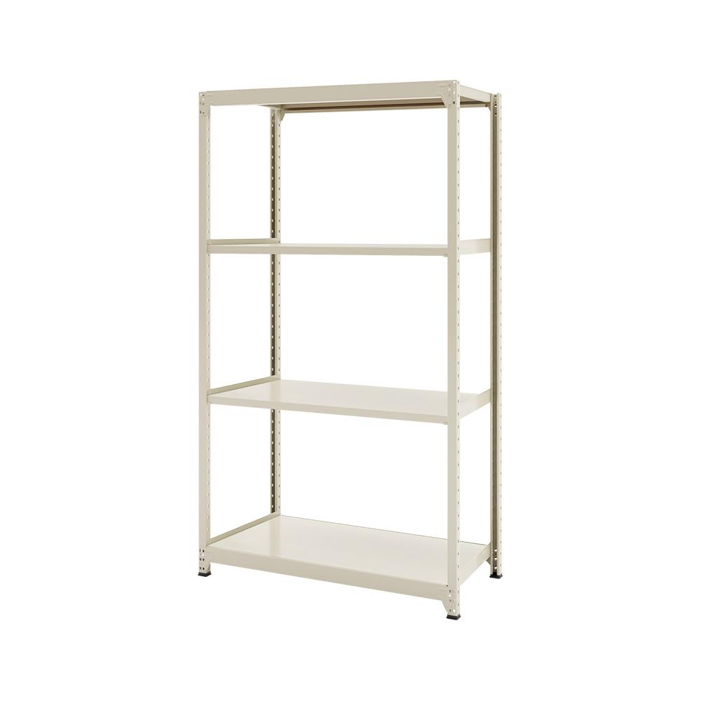 連結ラックFS 本体 スチール棚 4段タイプ 幅123×奥行60.2×高さ209.7cm