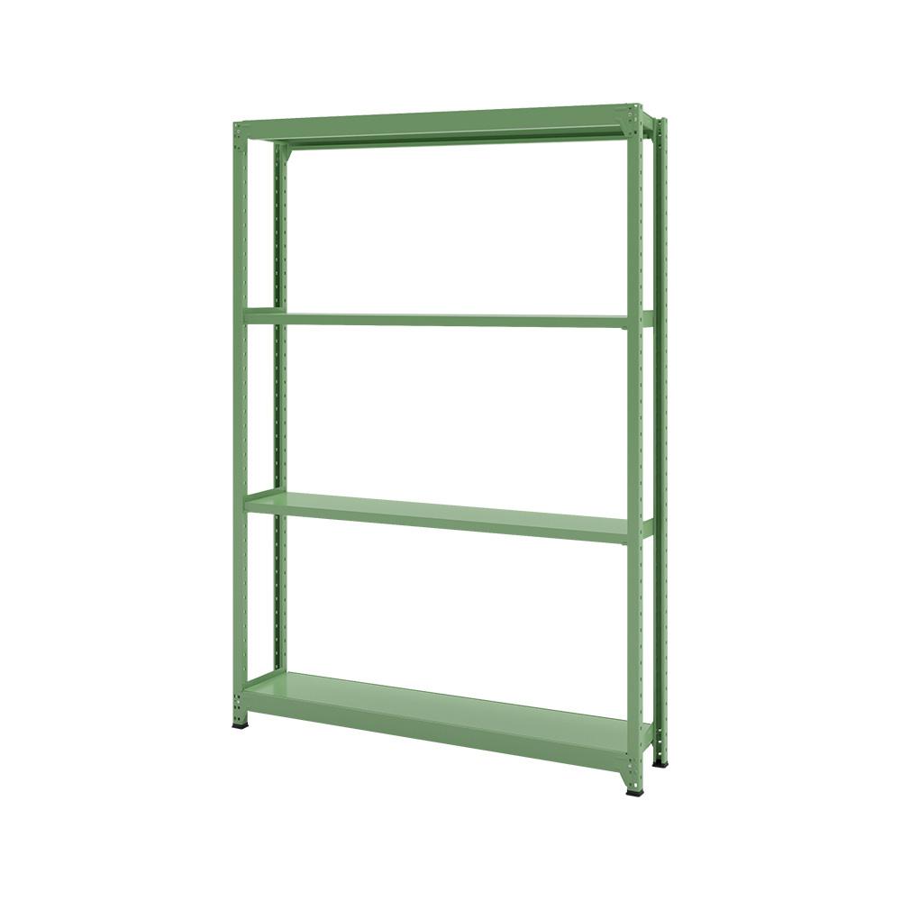 連結ラックFS 本体 スチール棚 4段タイプ 幅153×奥行30.2×高さ209.7cm