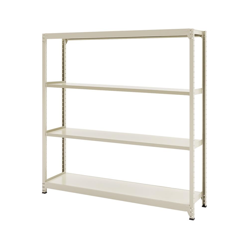 連結ラックFS 本体 スチール棚 4段タイプ 幅183×奥行45.2×高さ209.7cm