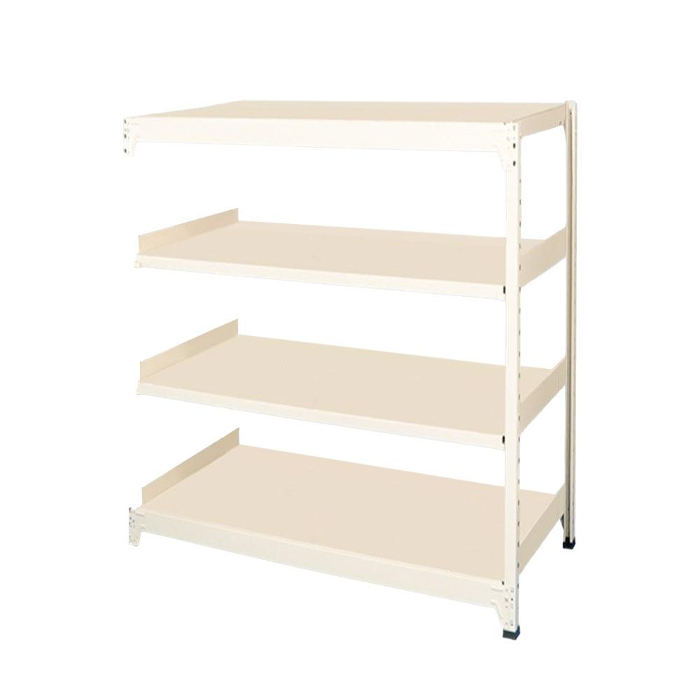 連結ラックFS 増設用 スチール棚 4段タイプ 幅90×奥行60×高さ120cm