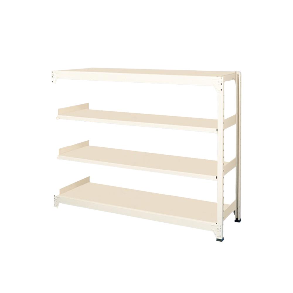 連結ラックFS 増設用 スチール棚 4段タイプ 幅150×奥行30×高さ120cm