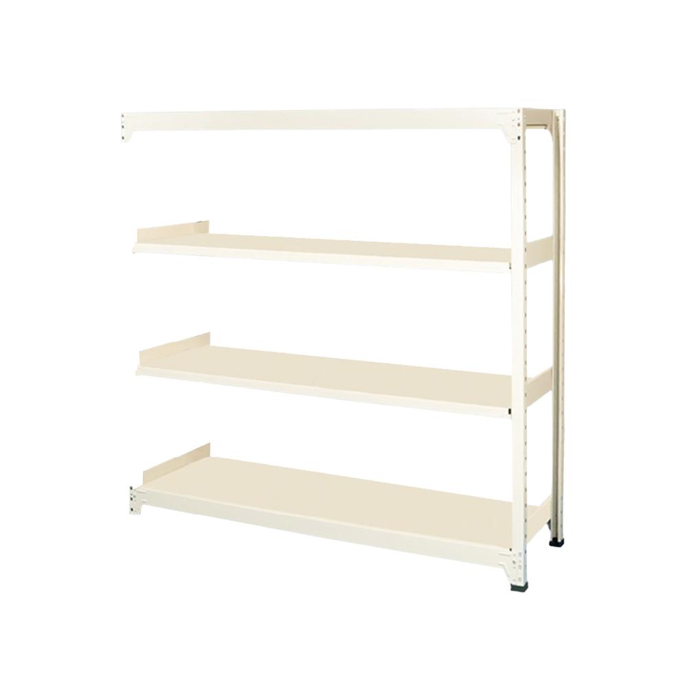 連結ラックFS 増設用 スチール棚 4段タイプ 幅150×奥行30×高さ150cm