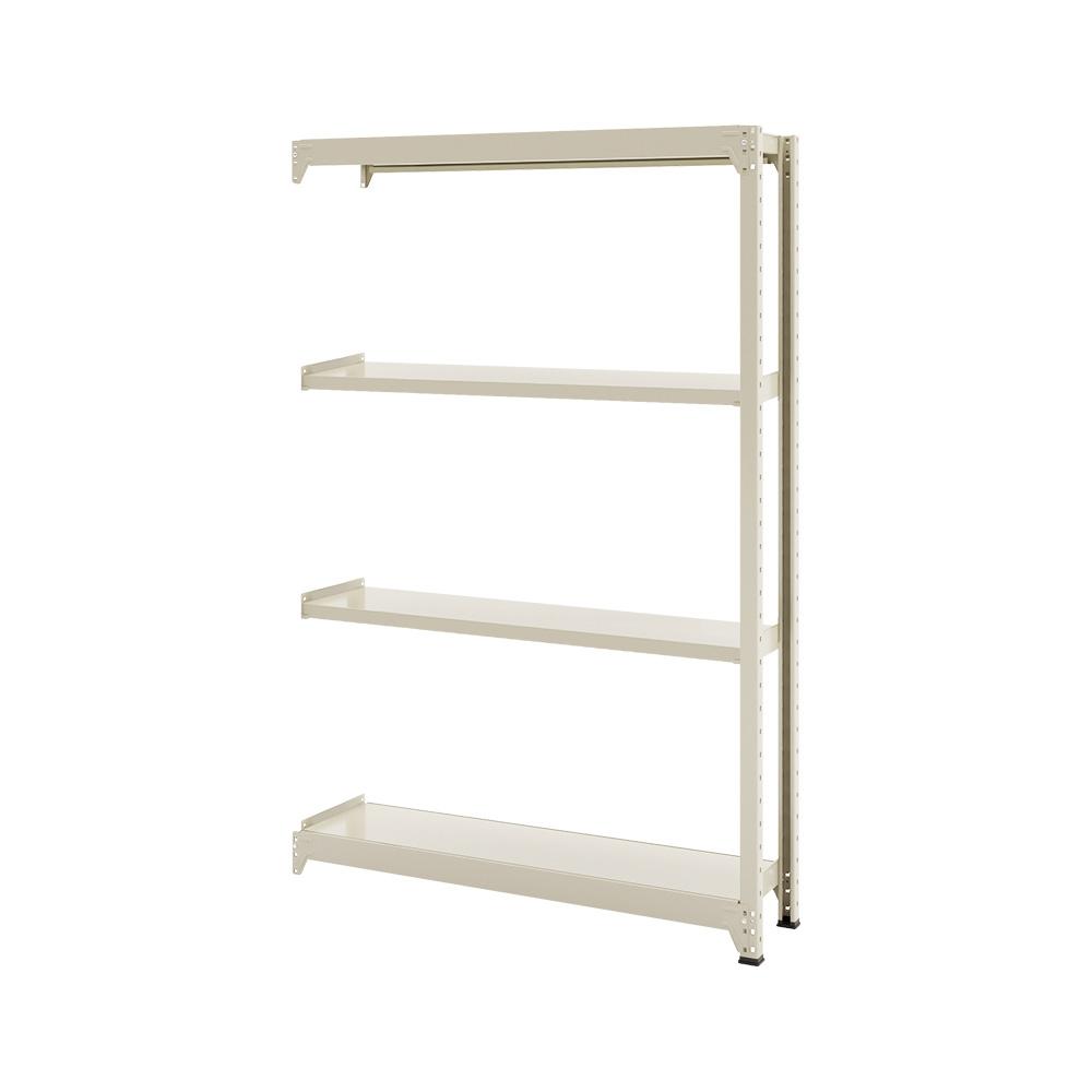 連結ラックFS 増設用 スチール棚 4段タイプ 幅121×奥行30.2×高さ179.7cm