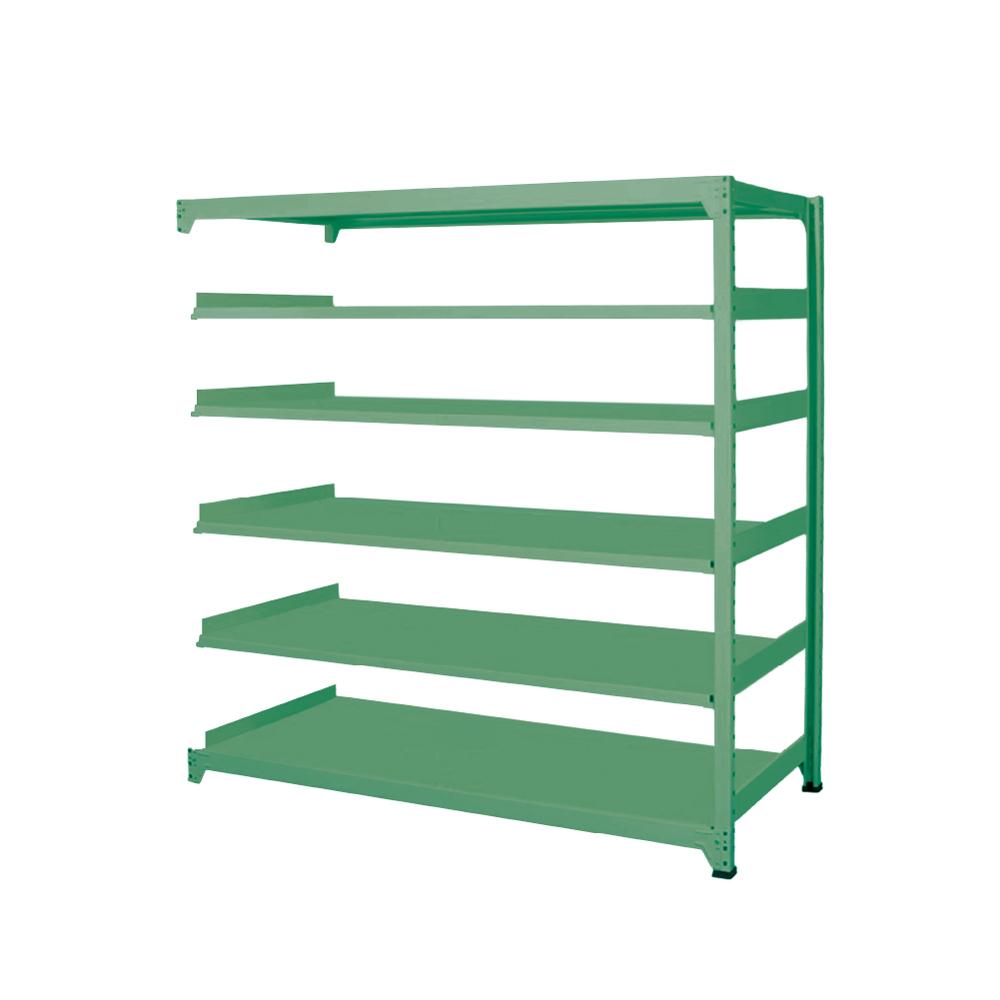 連結ラックFS 増設用 スチール棚 6段タイプ 幅180×奥行60×高さ180cm