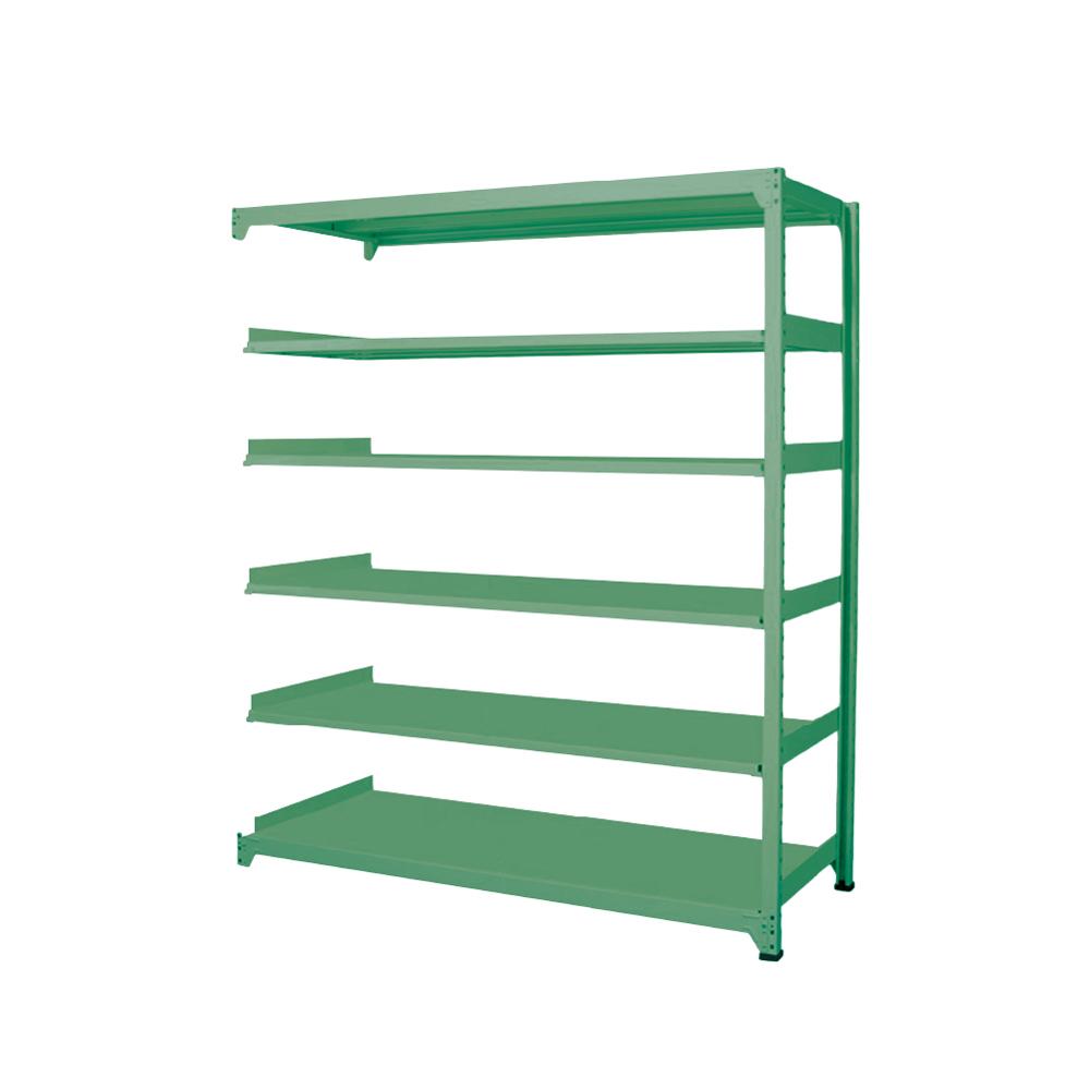 連結ラックFS 増設用 スチール棚 6段タイプ 幅180×奥行45×高さ210cm