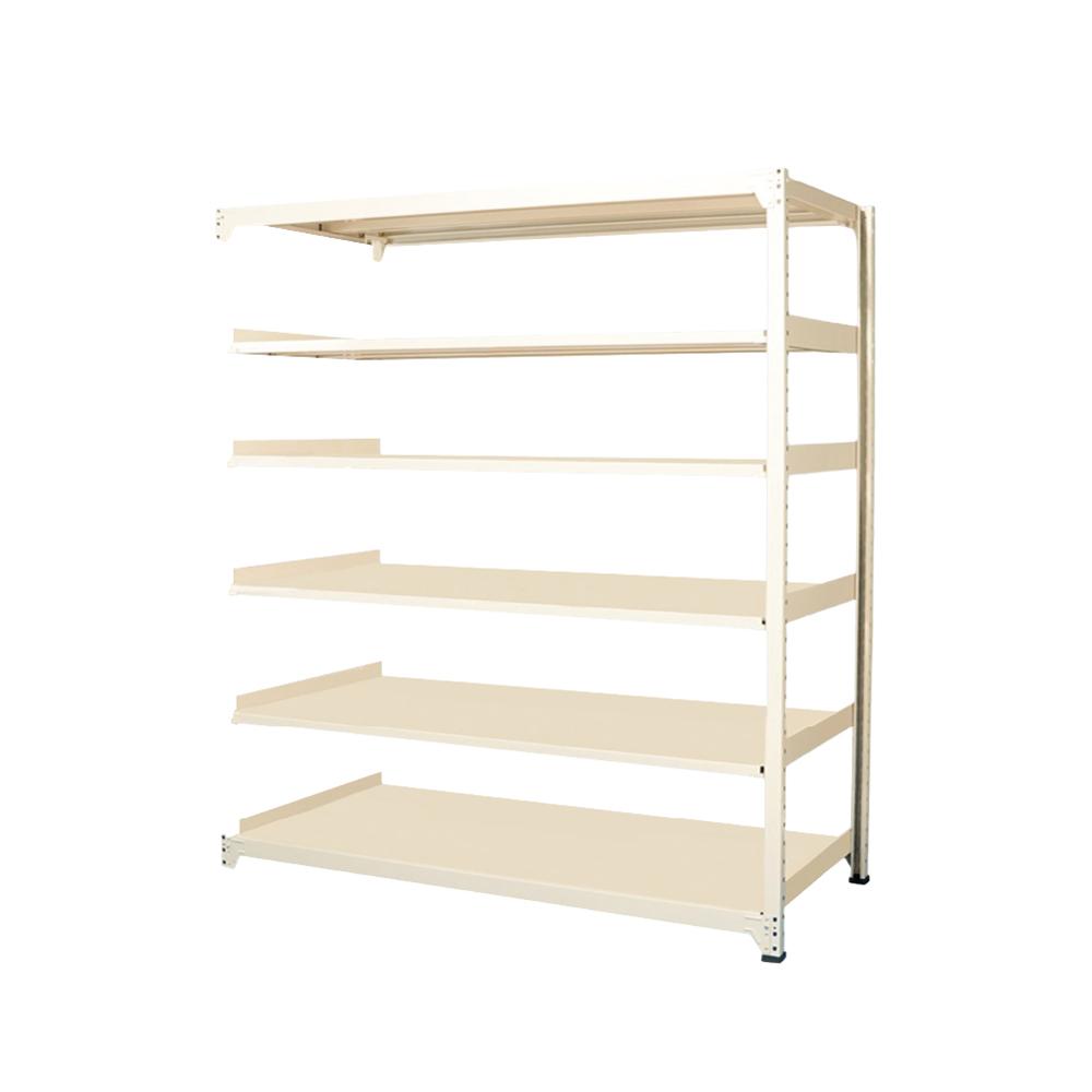 連結ラックFS 増設用 スチール棚 6段タイプ 幅180×奥行60×高さ210cm