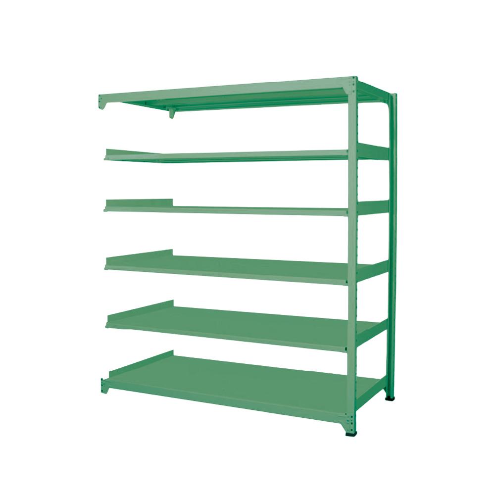 連結ラックFS 増設用 スチール棚 6段タイプ 幅180×奥行60×高さ210cm