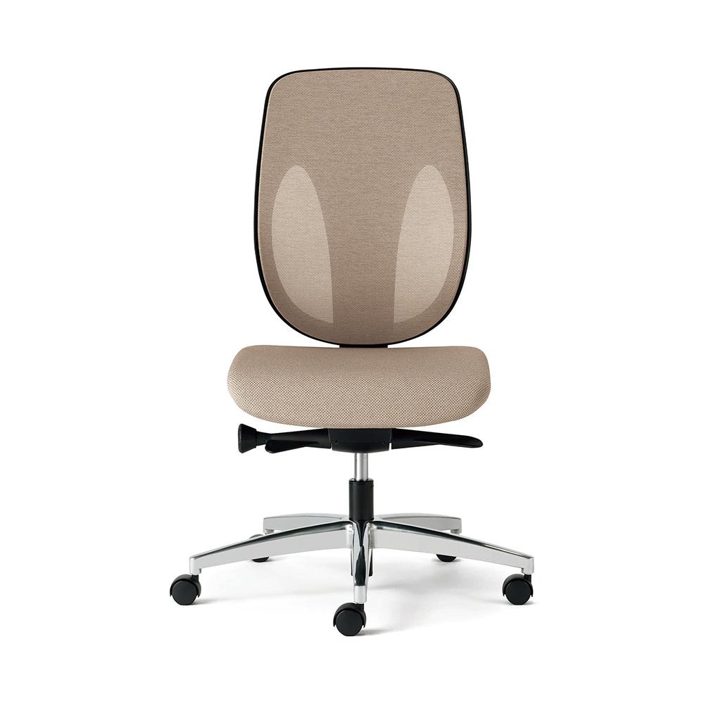 giroflex ジロフレックス 353 チェア ハンガー付き/肘なし/アルミ脚 背座同色タイプ