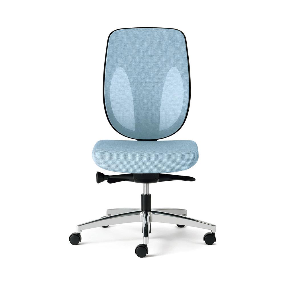 giroflex ジロフレックス 353 チェア 肘なし/アルミ脚 背座同色タイプ