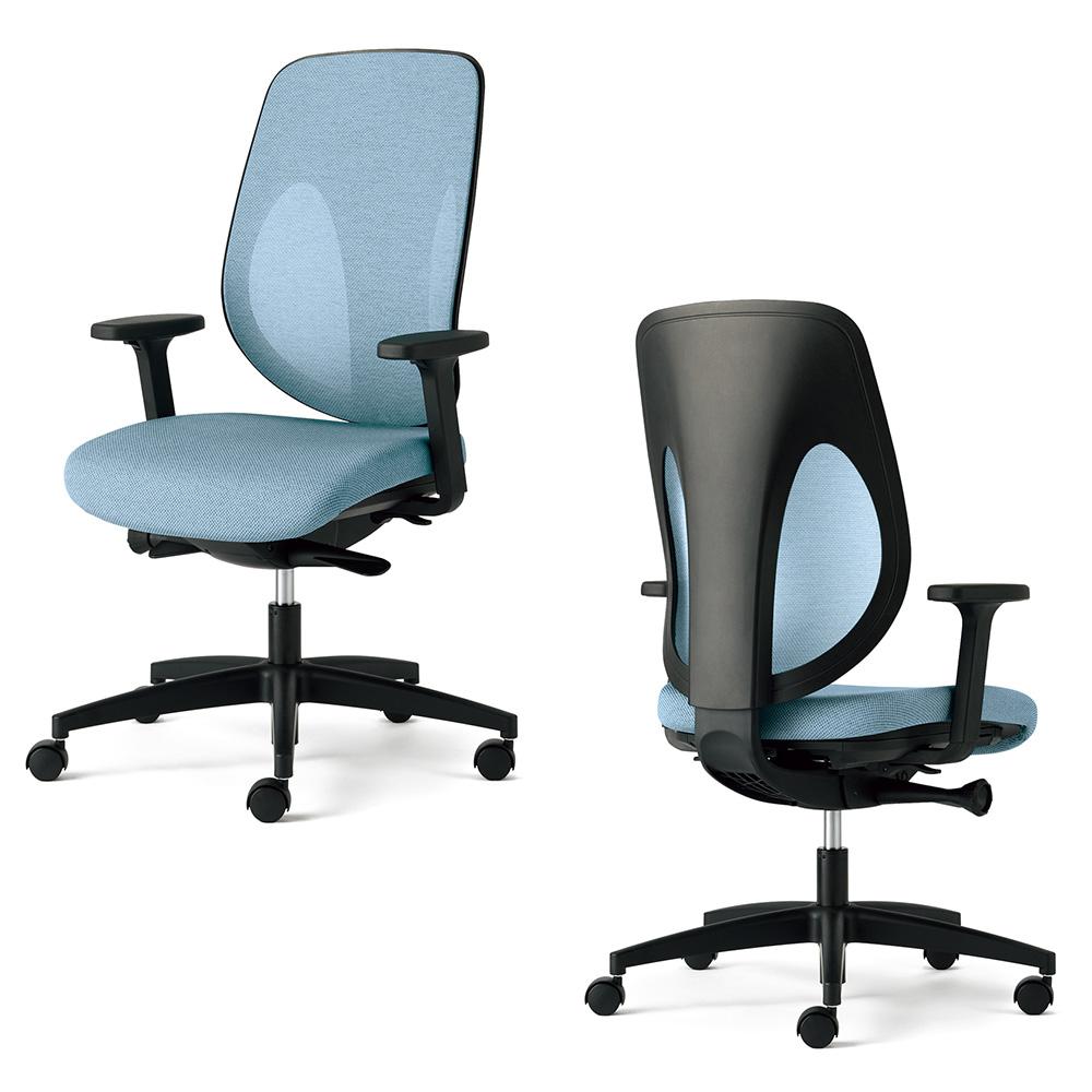 giroflex ジロフレックス 353 チェア ハンガー付き/肘付き/樹脂脚 背座同色タイプ