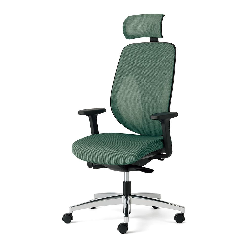 giroflex ジロフレックス 353 ハンガー/ヘッドレスト/肘付き/アルミ脚 背座同色タイプ