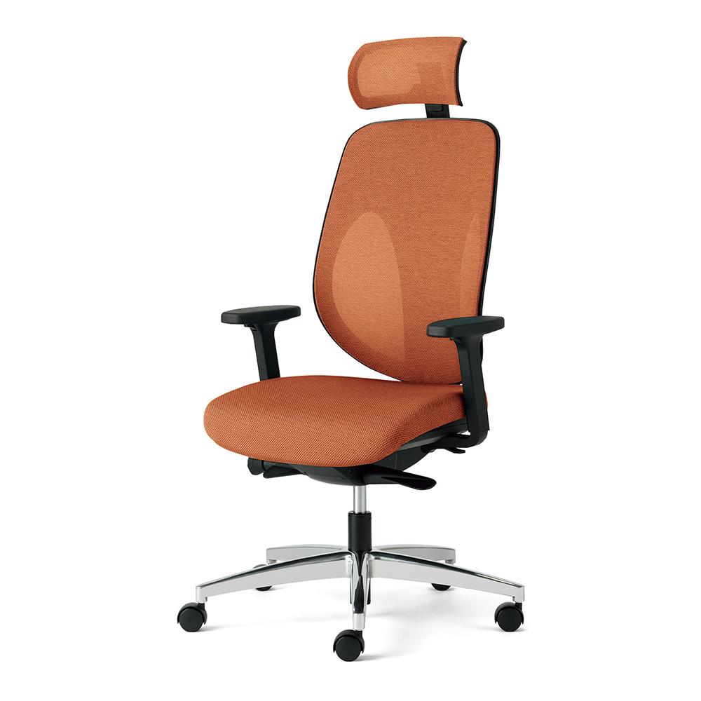 giroflex ジロフレックス 353 ハンガー/ヘッドレスト/肘付き/アルミ脚 背座同色タイプ