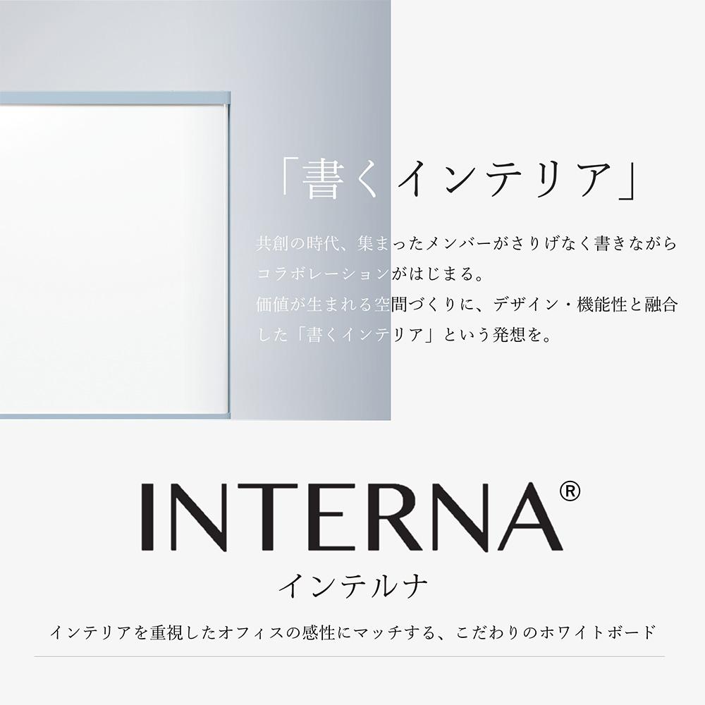 PLUS インテルナ Y字脚タイプ 板面幅160×高さ90cm (ホワイトボード)