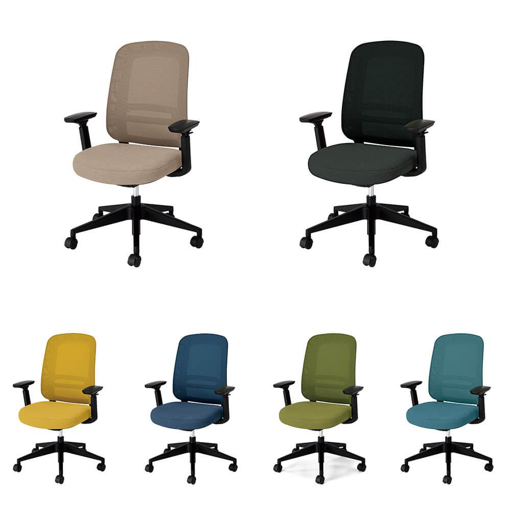 PLUS mari メッシュチェア アジャスト肘 マリチェア