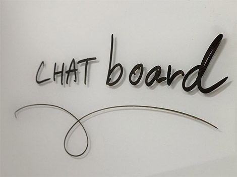 CHAT board チャットボード クラシッククラフト 89.5×69.5cm (ホワイトボード)6