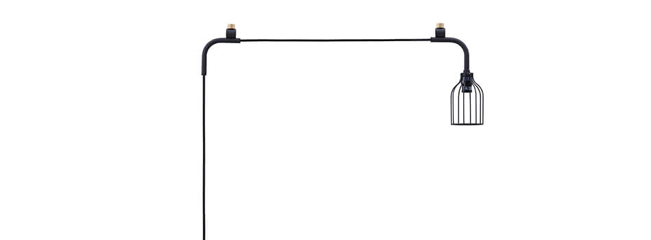 【アウトレット】DRAW A LINE(ドローアライン)ランプ B  Lamp B 横専用 ブラック3