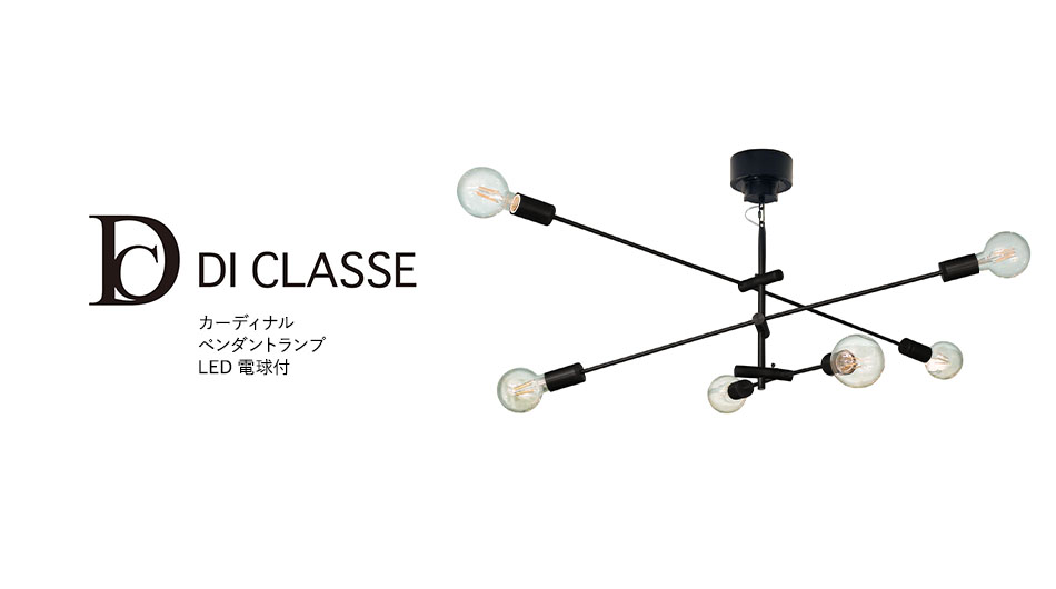 DI CLASSE カーディナル ペンダントランプ LED電球 (ディクラッセ 照明 ライト)1