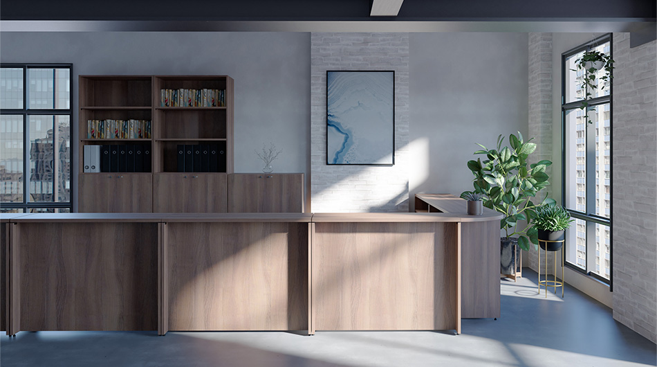 fantoni/ファントーニ ハイカウンター 受付カウンター 幅120 奥行45 高さ95cm2