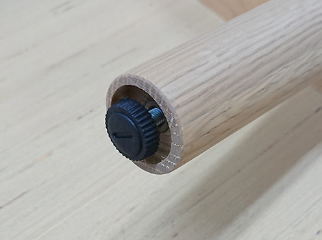 GS1 天然木オーク ソファーテーブル 高さ44cm (エントランス ローテーブル)8