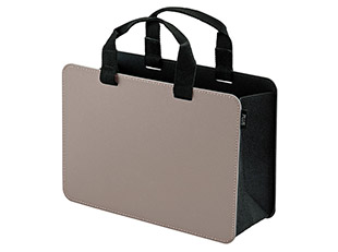 【6個パック】PLUS モバイルバッグ+ A4 ワイドタイプ マチ幅12cm プラス キャリーバッグ9
